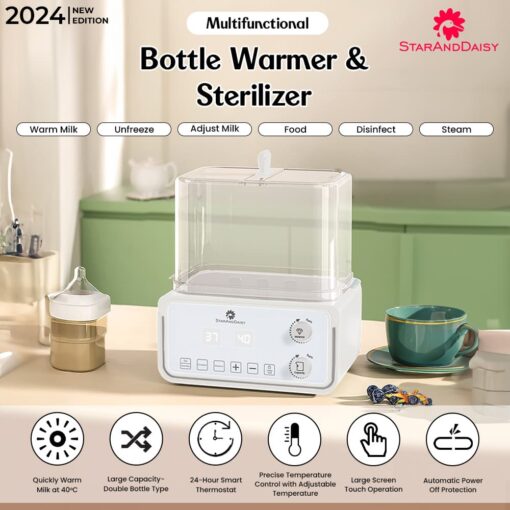 bottle warmer and sterilizer features