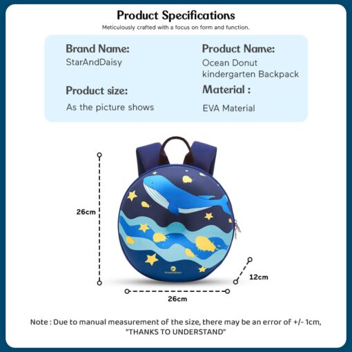 Specification of Kids School Bag