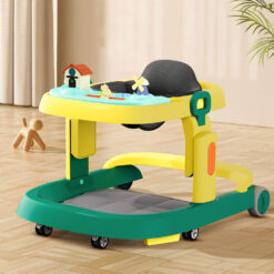 Multifunctional Baby Walker with Height Adjustment