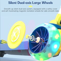 silent dual-axis large wheel