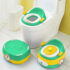 3 in 1 kids potty training seat green yellow