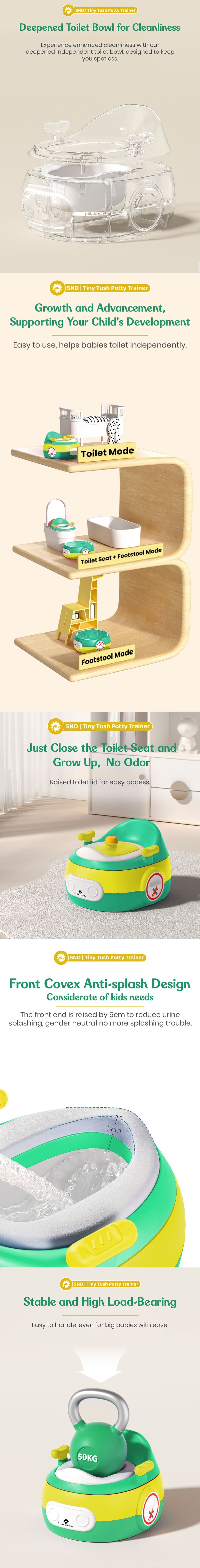 3 in 1 Kids Potty Training Seat