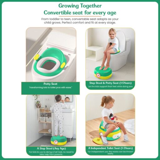 3-in-1 potty seat growing together