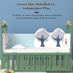 convertible sofa baby wooden bed