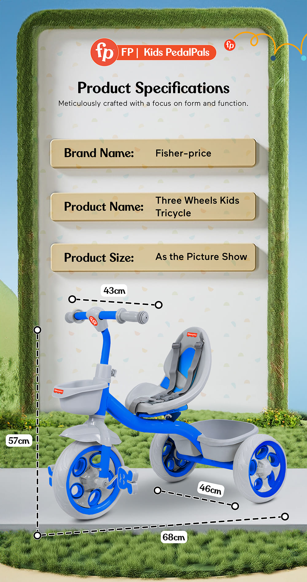 Kids tricycle