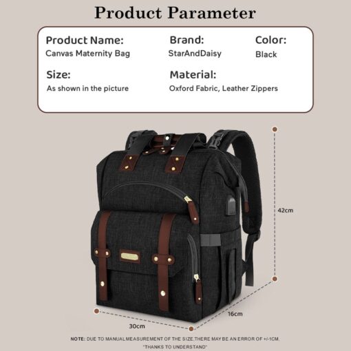 Maternity Bag Parameters