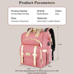 Maternity Bag Parameters