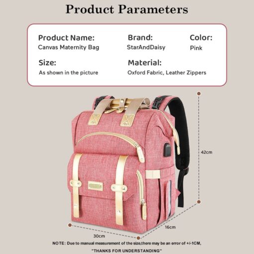 Maternity Bag Parameters