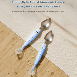 Safe & secure baby spoon