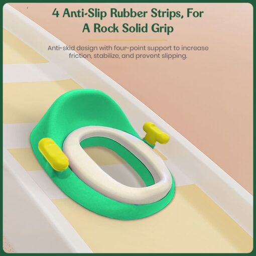 anti slip rubber strip potty training seat