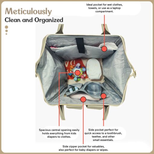 Waterproof Baby Diaper Bag