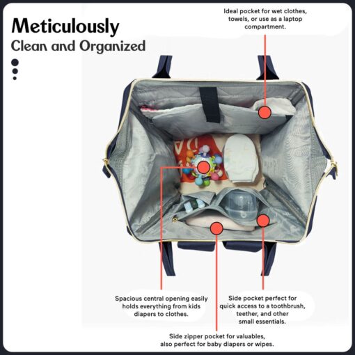 Diaper Backpack for Mothers travel