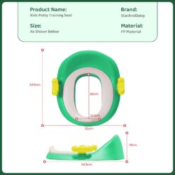 potty training seat dimension