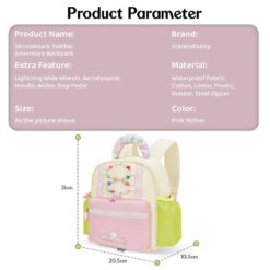 Specification Of School Bag