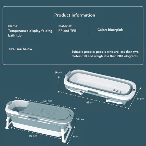 Specification of Adult Bath Tub