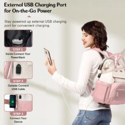 USB charging maternity bag