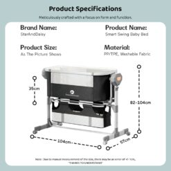 Specification of Baby Cradle