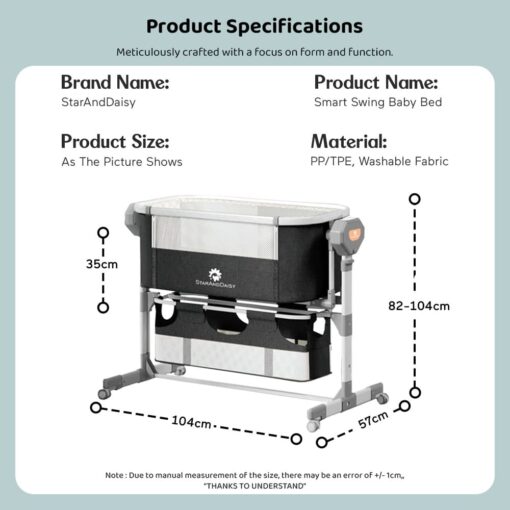 Specification of Baby Cradle