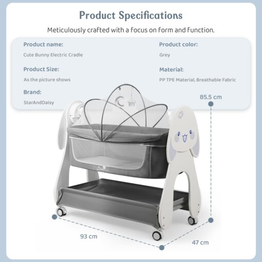 Specification of Electric Baby Cradle