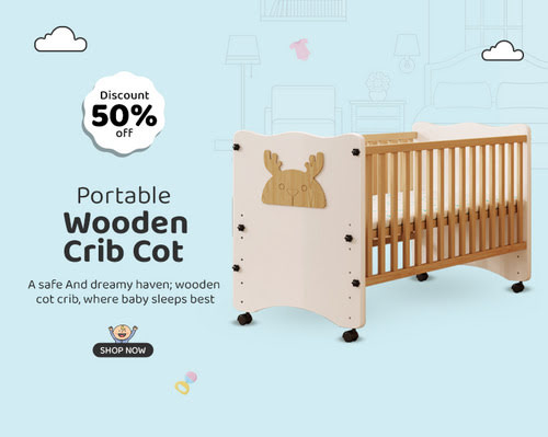 Baby Cot Bed Crib