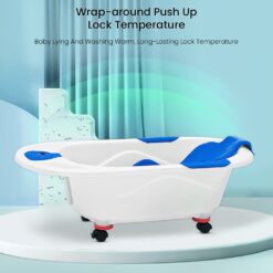 Newborn Baby Bath Tub with Wheels