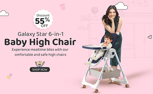 Crowned Baby High Chair