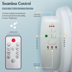 Electric Baby Cradle with Remote Control