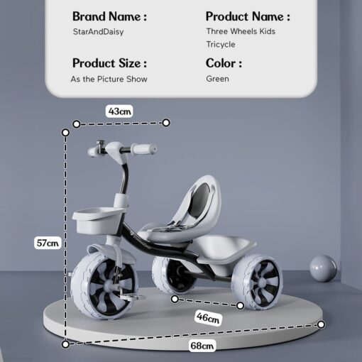 Specification of Kids Tricycle