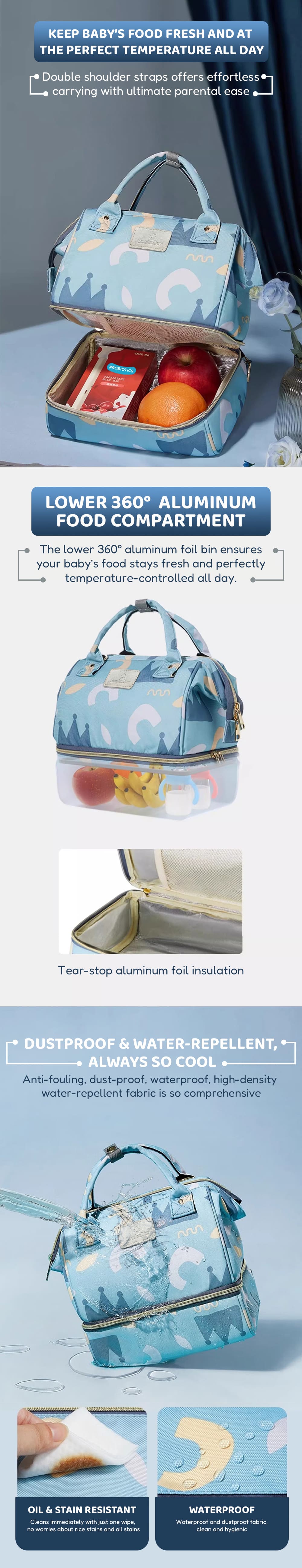 Maternity Bag with Large Space