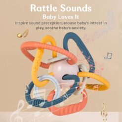 Baby Teething Rattle