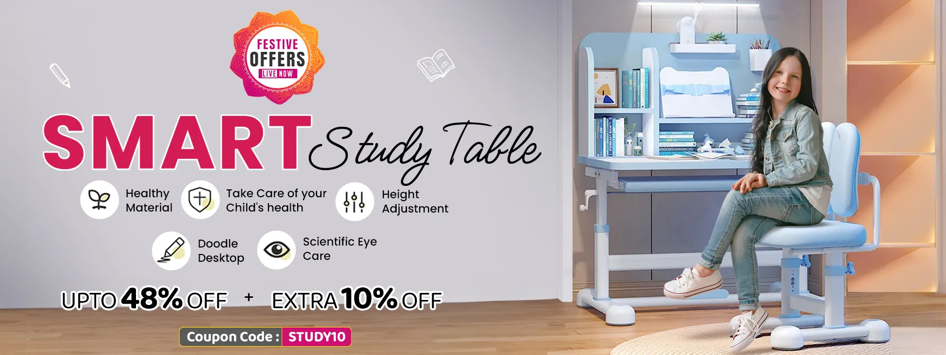 Smart Kids Study Tables