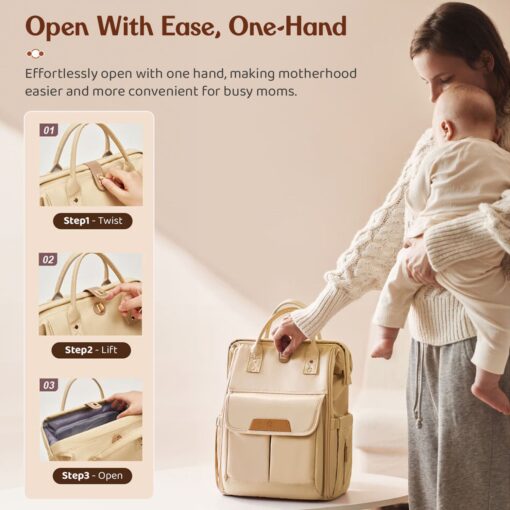 Maternity Bag for New Moms with Spacious Compartments