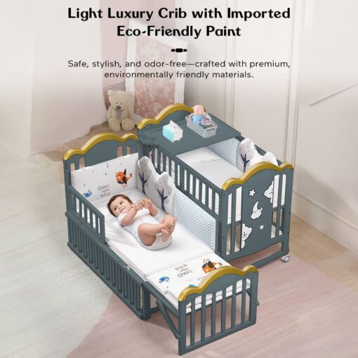 Baby Wooden cot Crib Cradle