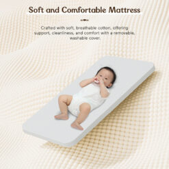 Baby Cradle with Mattress