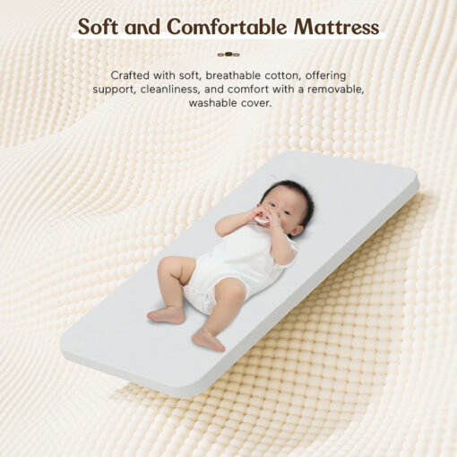 Baby Cradle with Mattress