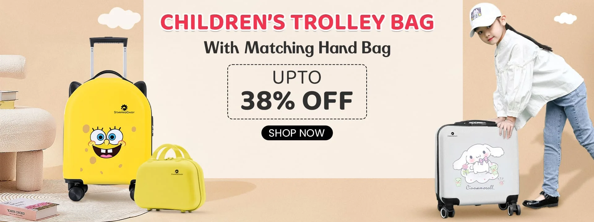 Children's Trolley Suitcase