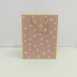 Dot Metalic Paper Bag,