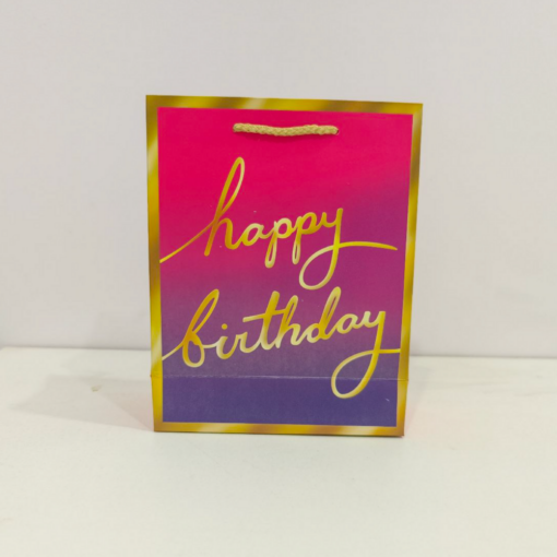 Happy Birthday Paper Bag For Girls And Boys