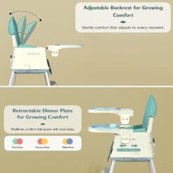 Adjustable high chair