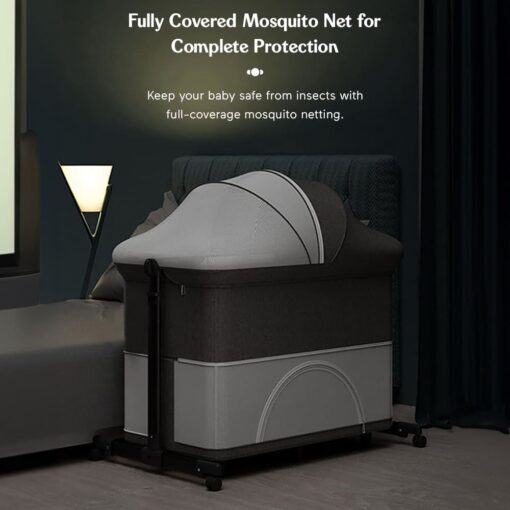 Baby Playpen Crib Cradle with Mosquito Net