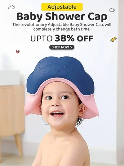 Adjustable Baby Shower Cap