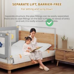 Bed Side Baby Safety Guardrail for Toddlers