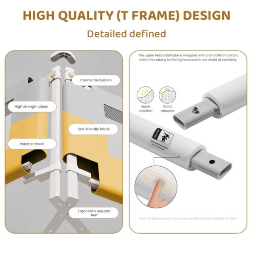 bed Guardrail with High Quality T Frame Design