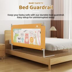 safety Bed Guardrail for Baby