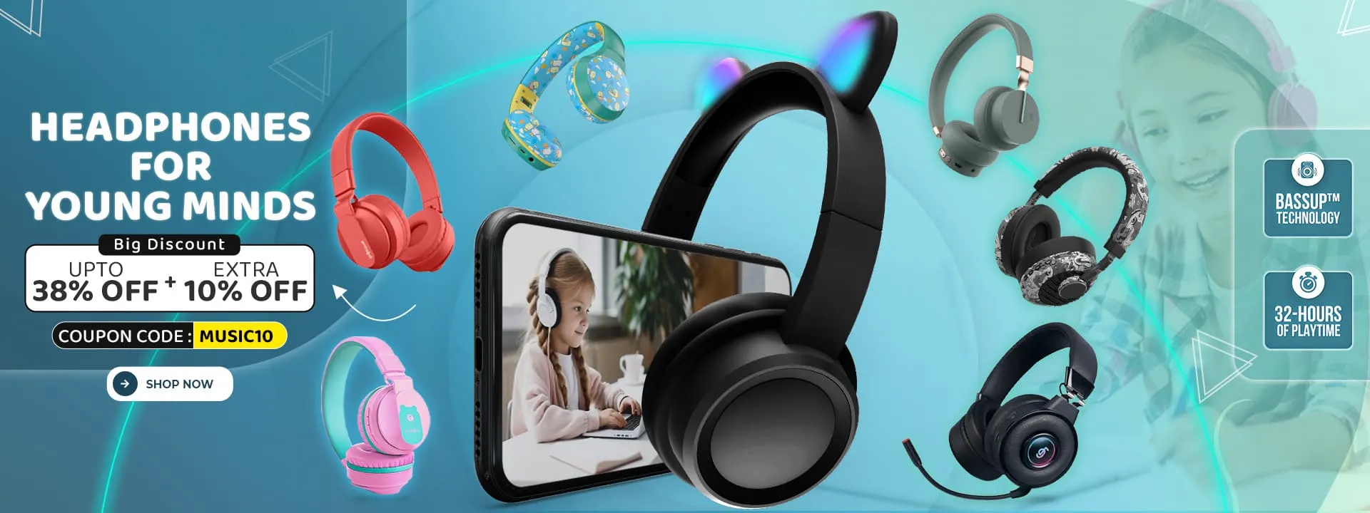 Headphones for Young Minds