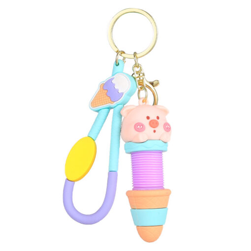 Stretchable Cartoon Keychain For Kids