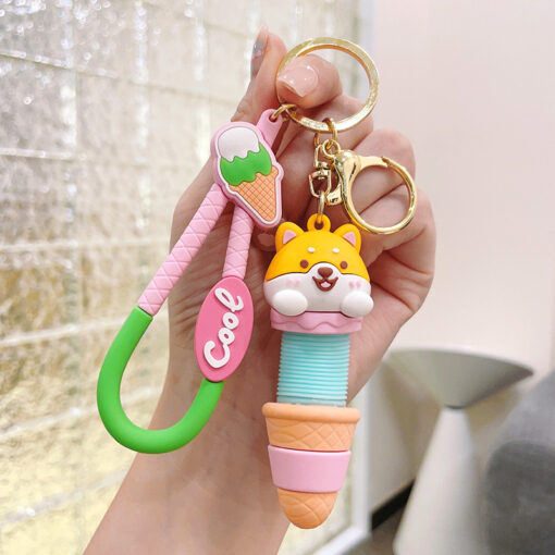 Stretchable Cartoon Keychain