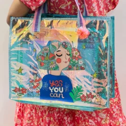 Holographic tote Bag