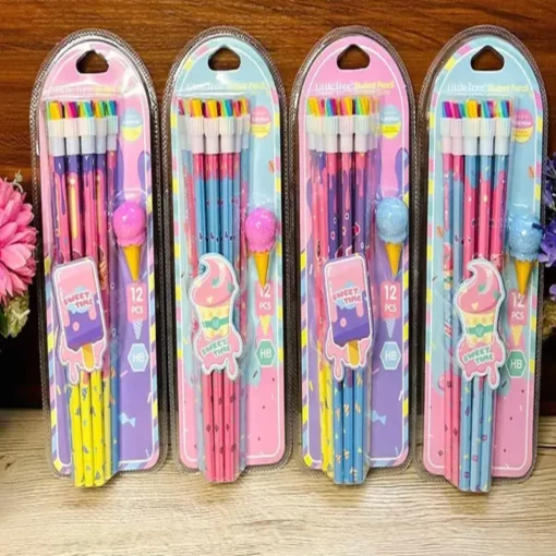 Ice-cream Pencil Eraser Set