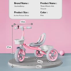 Specification of Tricycle for Kids